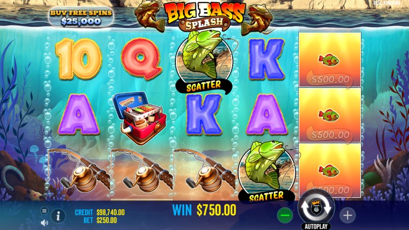 Germany - big bass splash slot demo